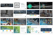 Business Annual Report 2017, a Presentation Template by UniqueStudio (Thumbnail 3 of 12)