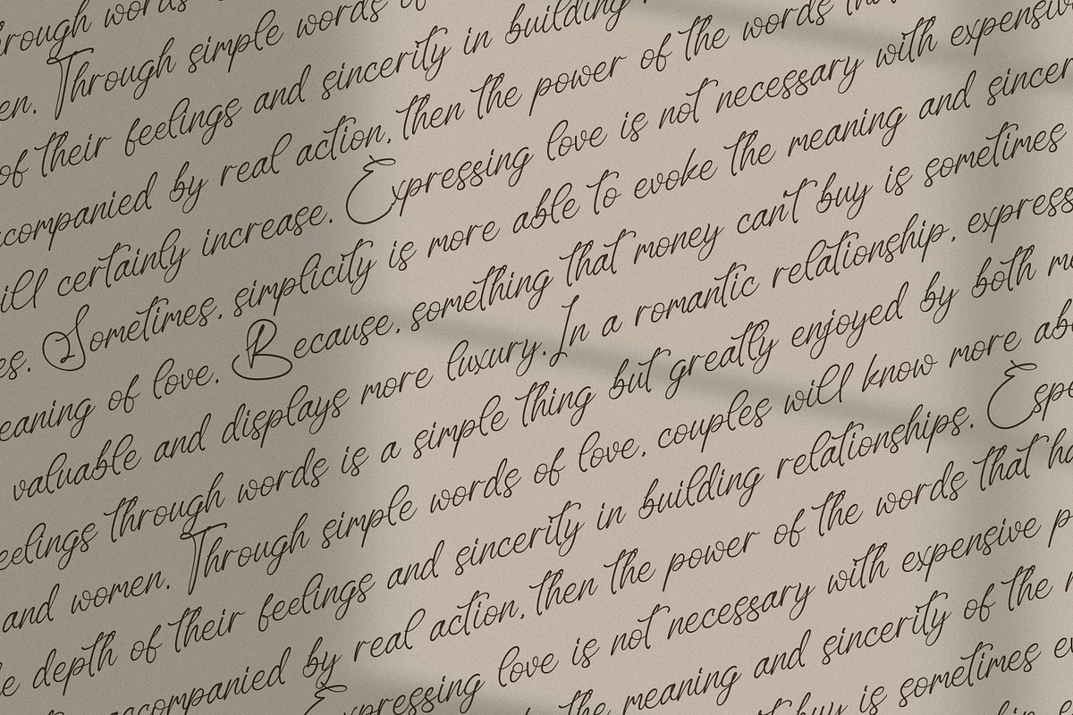Kaleagnetta, a Handwritten Font by Integritype Studio (Photo 13 of 15)