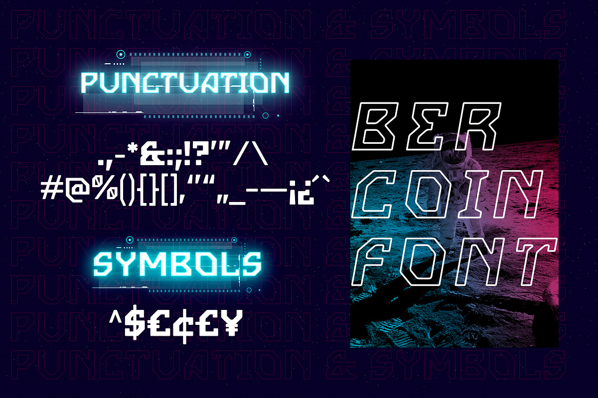 Bercoin, a Font by Drizy (Photo 8 of 10)