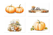 Fall Pumpkin, a Seasonal Illustration by artsy-fartsy (Thumbnail 4 of 5)