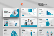 Medical- Healthcare Solution, a Presentation Template by KreateTribe (Thumbnail 1 of 6)