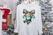Leopard Santa Coquette Bow PNG, an Illustration by designcity5 (Thumbnail 4 of 8)