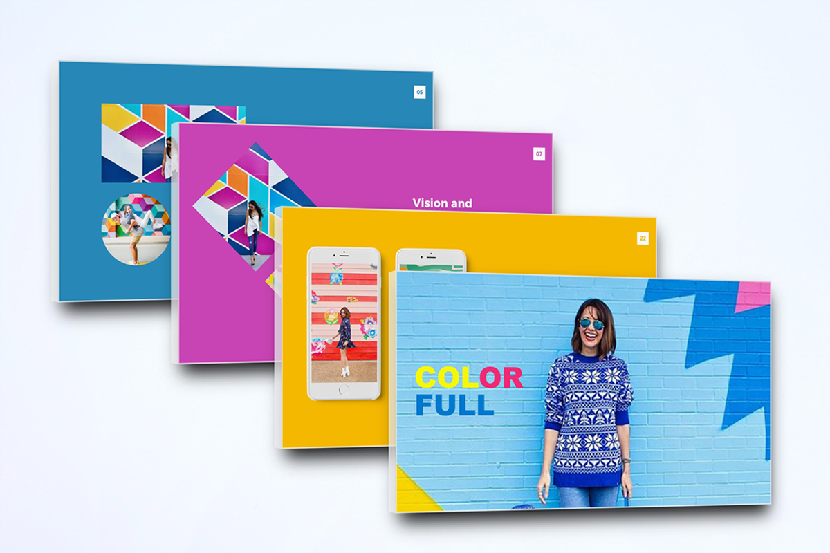 ColorFull - Powerpoint Template, a Presentation Template by UnicodeID