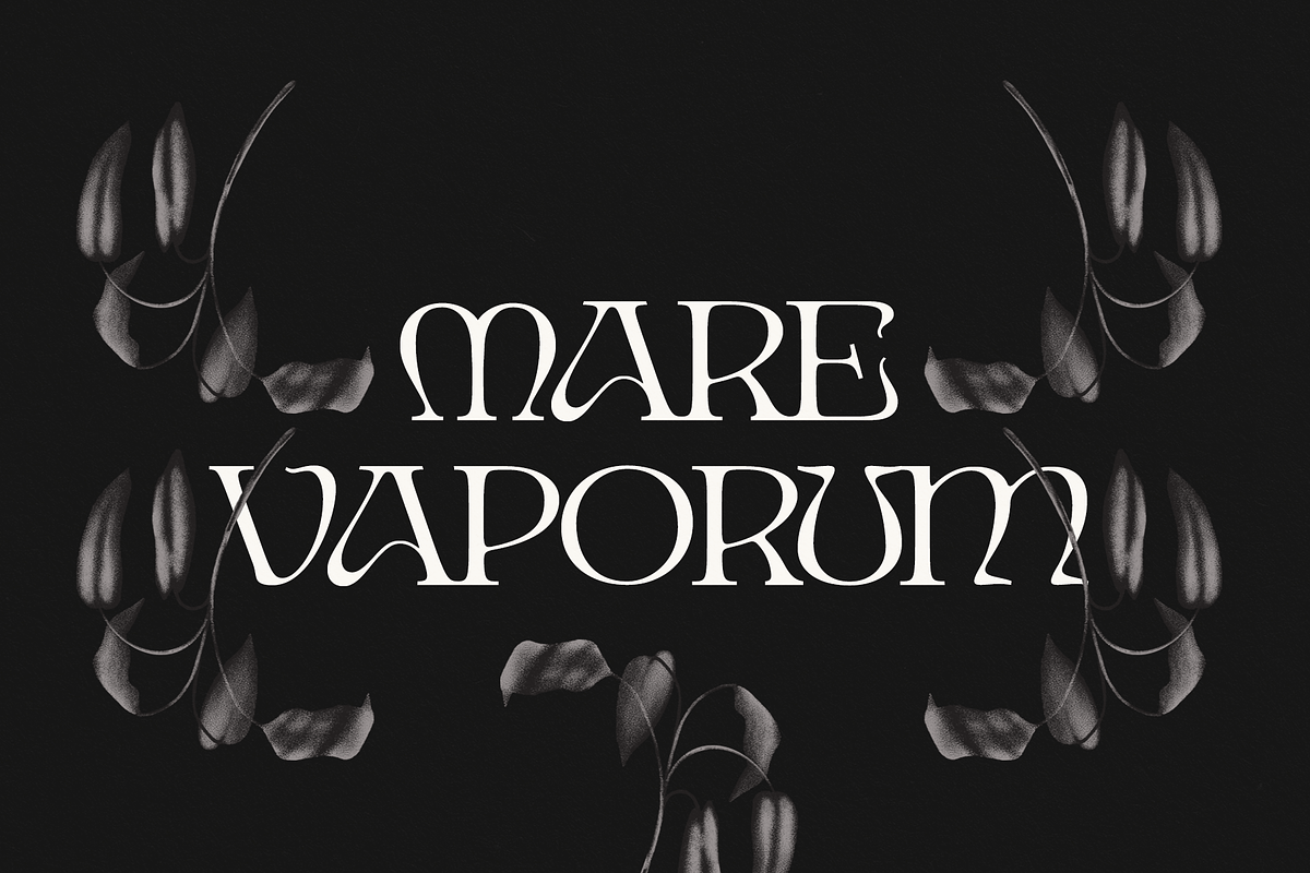 Ark - Psychedelic Art Nouveau Serif, a Serif Font by Fenotype (Photo 6 of 13)
