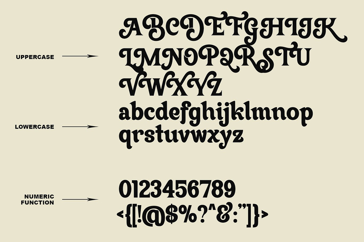 Madlin - Ligature Serif Font, a Serif Font by Luna Shop (Photo 3 of 6)