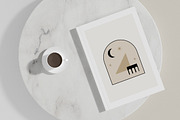 Space Boho Poster Clipart Template, a Decorative Illustration by Imaginary Party (Thumbnail 3 of 7)
