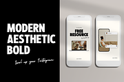 50 Modern Canva Instagram Templates, a Social Media Template by So Swell Studio (Thumbnail 3 of 14)