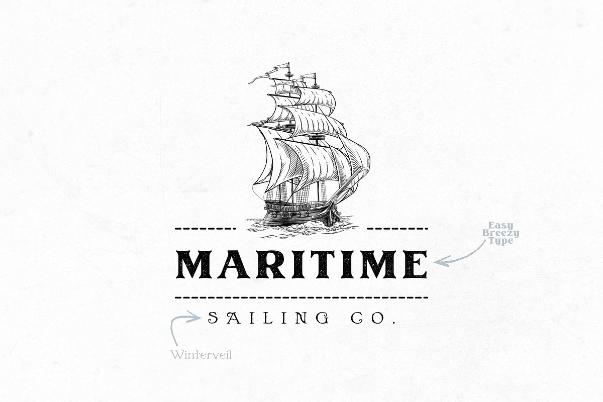 Pirate Font Bundle - 100 Fonts!, a Serif Font by HipFonts (Photo 7 of 18)