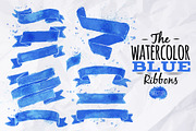 Watercolor ribbon, a Decorative Illustration by Anna (Thumbnail 2 of 5)