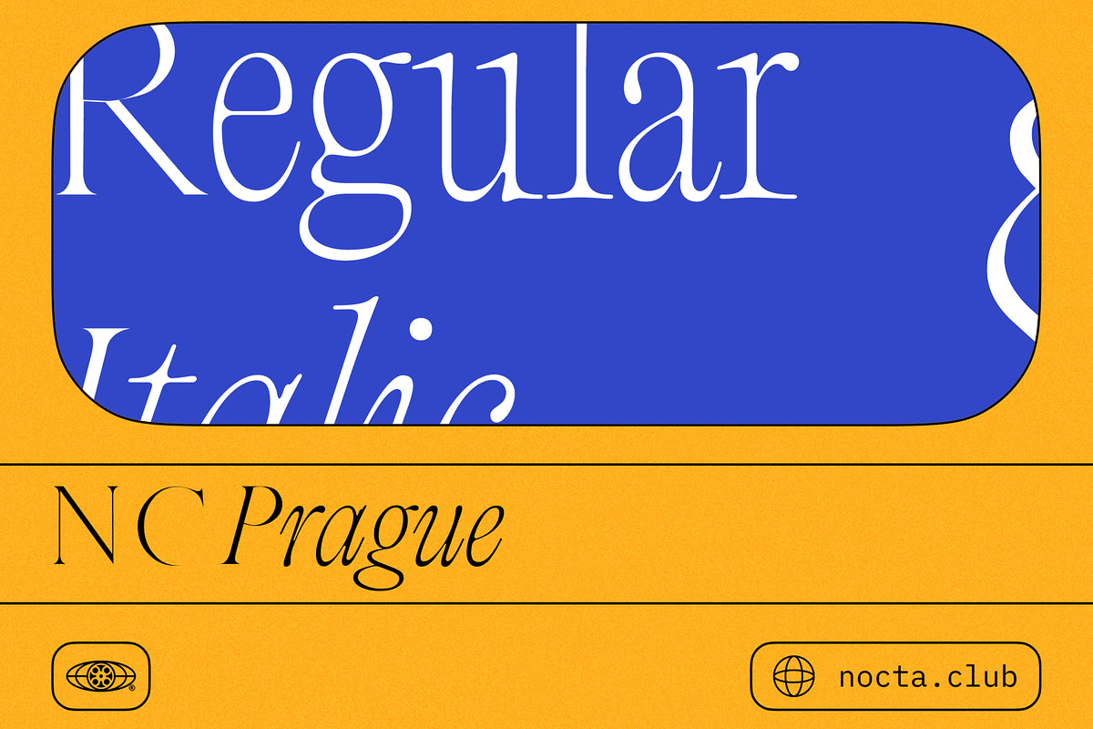 NC Prague — Grotesque Geometry, a Sans Serif Font by NOCTA SUPPLY (Photo 1 of 4)