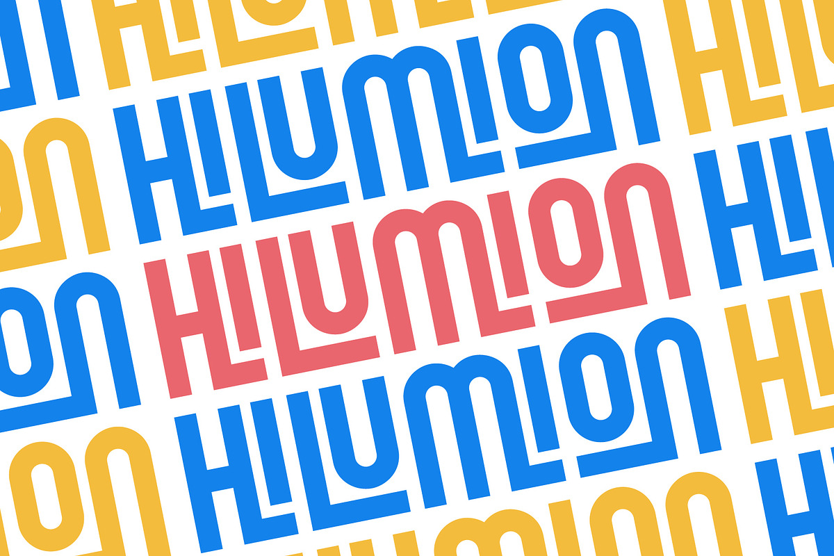 Hilumion - Sans Serif Display Font, a Sans Serif Font by Brainwaves.Studio (Photo 2 of 7)