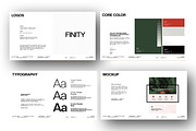 FINITY | Brand Guidelines CANVA, a Presentation Template by creathrivestudio (Thumbnail 11 of 11)