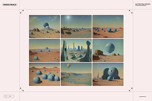 Ancient Mars Illustrations