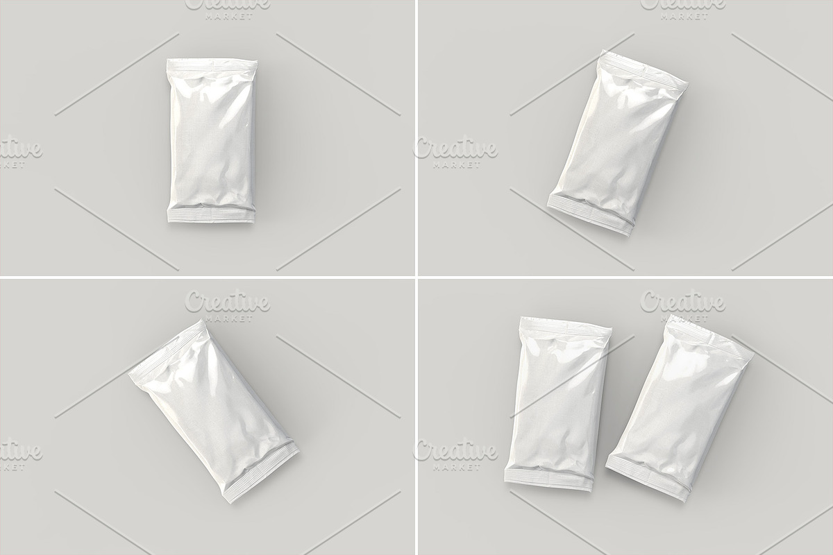 Pouch Packaging Mockup - 8 views, a Packaging Mockup by Illusiongraphic (Photo 17 of 18)