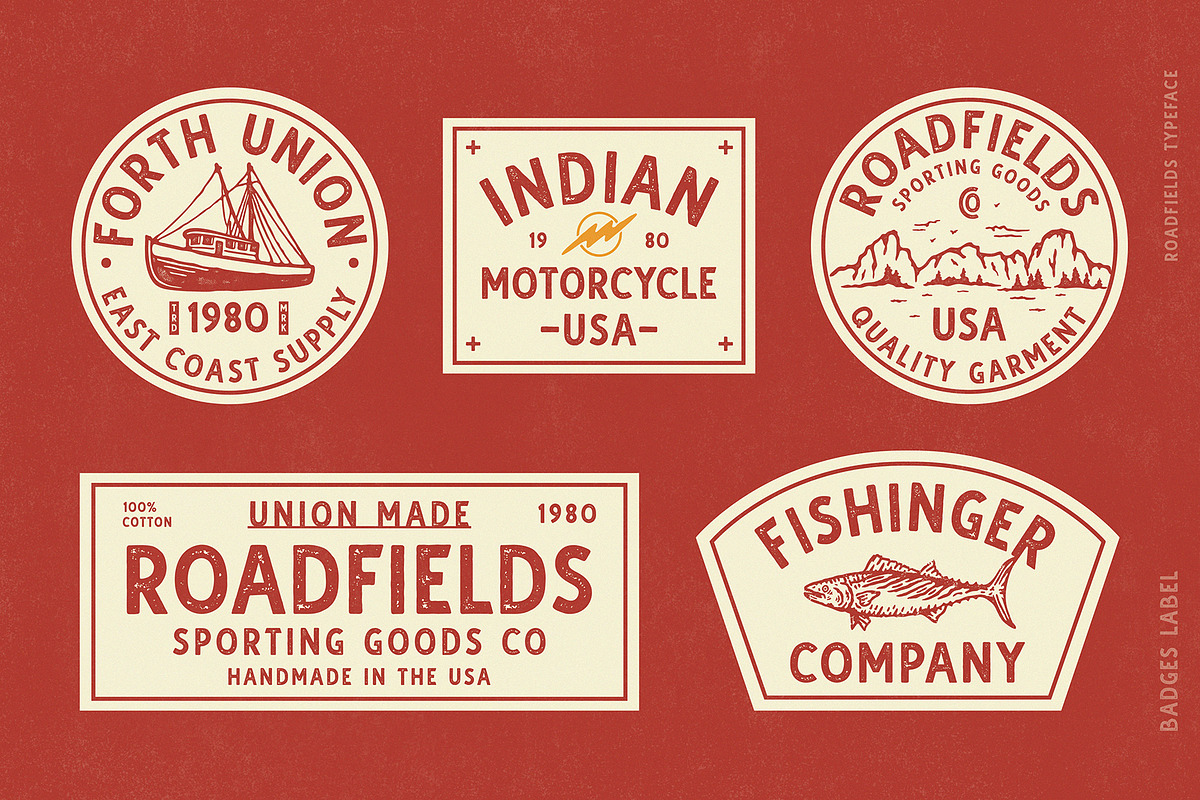 Roadfields Type preview 3