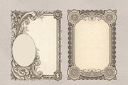 Vintage Decorative Borders & Frames, a Decorative Illustration by MRI STUDIO (Thumbnail 20 of 34)