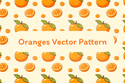 Orange Vector Pattern, a Pattern Graphic by Laimmilka (Thumbnail 1 of 3)