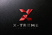 X-treme Letter X Logo Design, a Branding & Logo Template by yopie (Thumbnail 1 of 8)