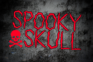 Scary Is A Cool Halloween Font