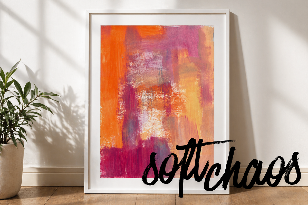 Vibrant Abstract Painted Textures, a Texture Illustration by Chantelle T Illustrations (Photo 5 of 7)