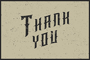 Old Bourbon label font, a Script Font by Heather_insane (Thumbnail 4 of 4)