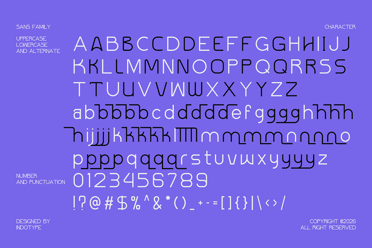 Origlume - Sans Family Font, a Sans Serif Font by Indotype Foundry (Photo 7 of 10)