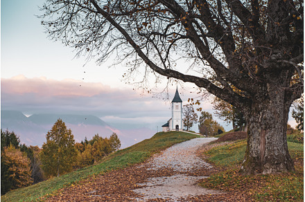 Church Jamnik, Slovenia, an Architecture Photo by Nature and travel