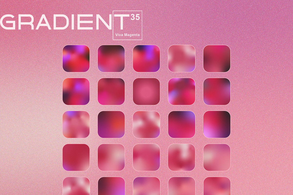 Viva Magenta Vector Grainy Gradient, a Texture Graphic by Vintage Digital Textures (Photo 10 of 13)