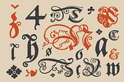Polish Blackletter Schwabacher font, a Blackletter Font by kaer_shop (Thumbnail 4 of 12)