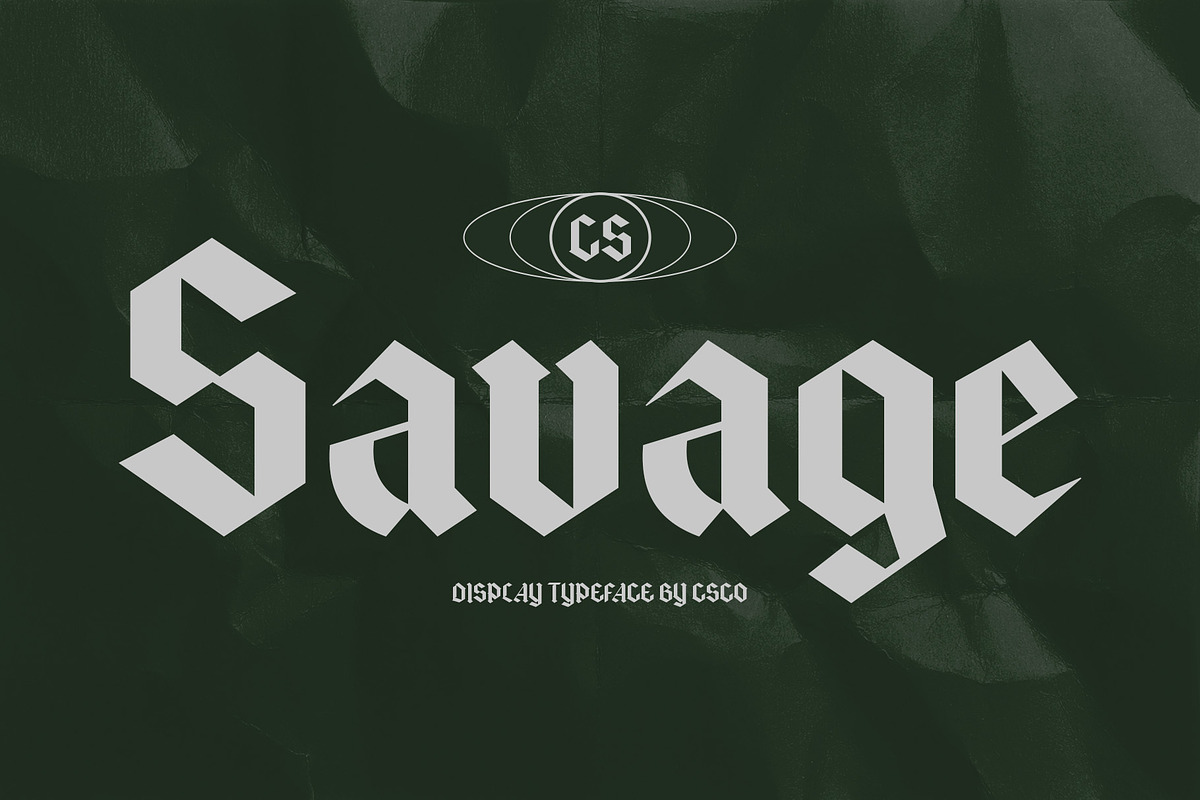 Oktoberfest Font Bundle, a Blackletter Font by Craft Supply Co. (Photo 6 of 11)