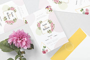 Beautiful wedding invitation card, an Invitation Template by Workhu (Thumbnail 1 of 3)
