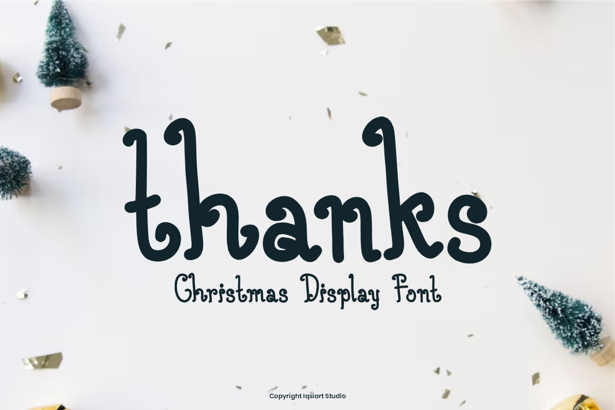 Kistroy Christmas Font, a Handwritten Font by Iqsiart Studio (Photo 6 of 6)