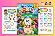 Real-World Clock Challenges, a Stationery Template by Designmela01 (Thumbnail 3 of 6)