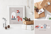 Nordic Christmas - winter collection, a Decorative Illustration by Marish (Thumbnail 2 of 7)