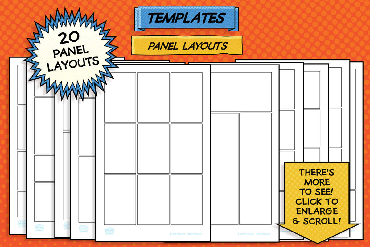 Comic Maker Toolkit, an Object Graphic by Serkworks Art Labs (Photo 12 of 17)