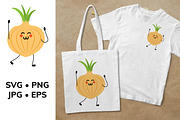 Onion cute cartoon happy smiling, an Object Graphic by jelisua88 (Thumbnail 1 of 3)