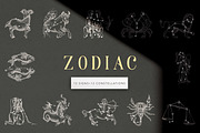 Astrology Zodiac Collection, a Decorative Illustration by Chewie Co (Thumbnail 3 of 15)