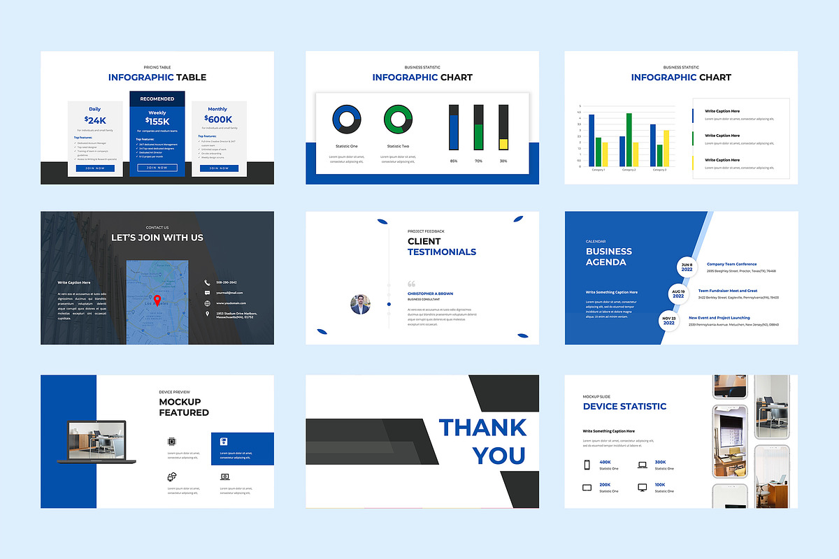 Corporate - Powerpoint Template, a Presentation Template by TMint Creative