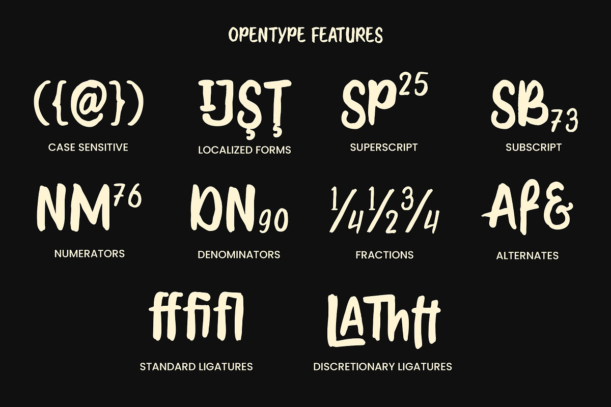 Reotta - Imperfect Hand Drawn Font, a Handwritten Font by Mbonster Design Studio (Photo 13 of 17)