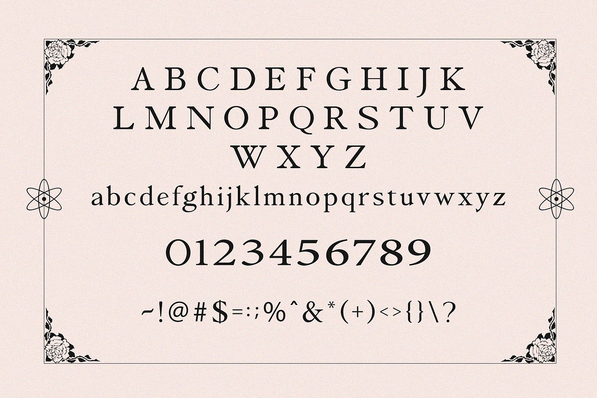 Fistalle Modern Serif With Ligature, a Serif Font by Font Kingdom (Photo 4 of 5)