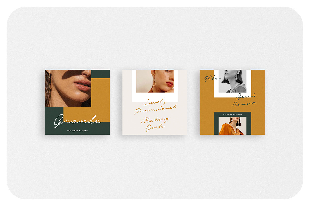 JASMINE Instagram Feed, a Social Media Template by Aprilea (Photo 2 of 7)
