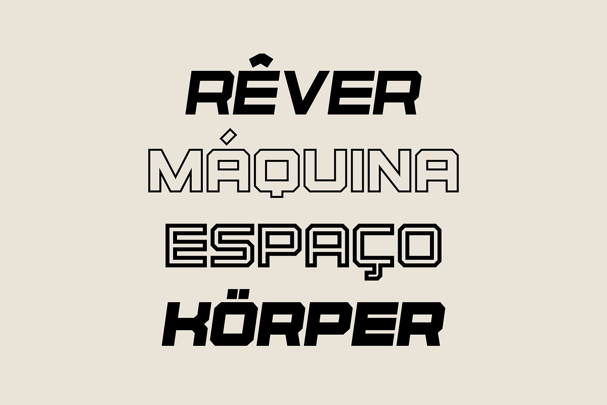 Osmica – Font Family, a Font by Stefano Giliberti (Photo 9 of 10)