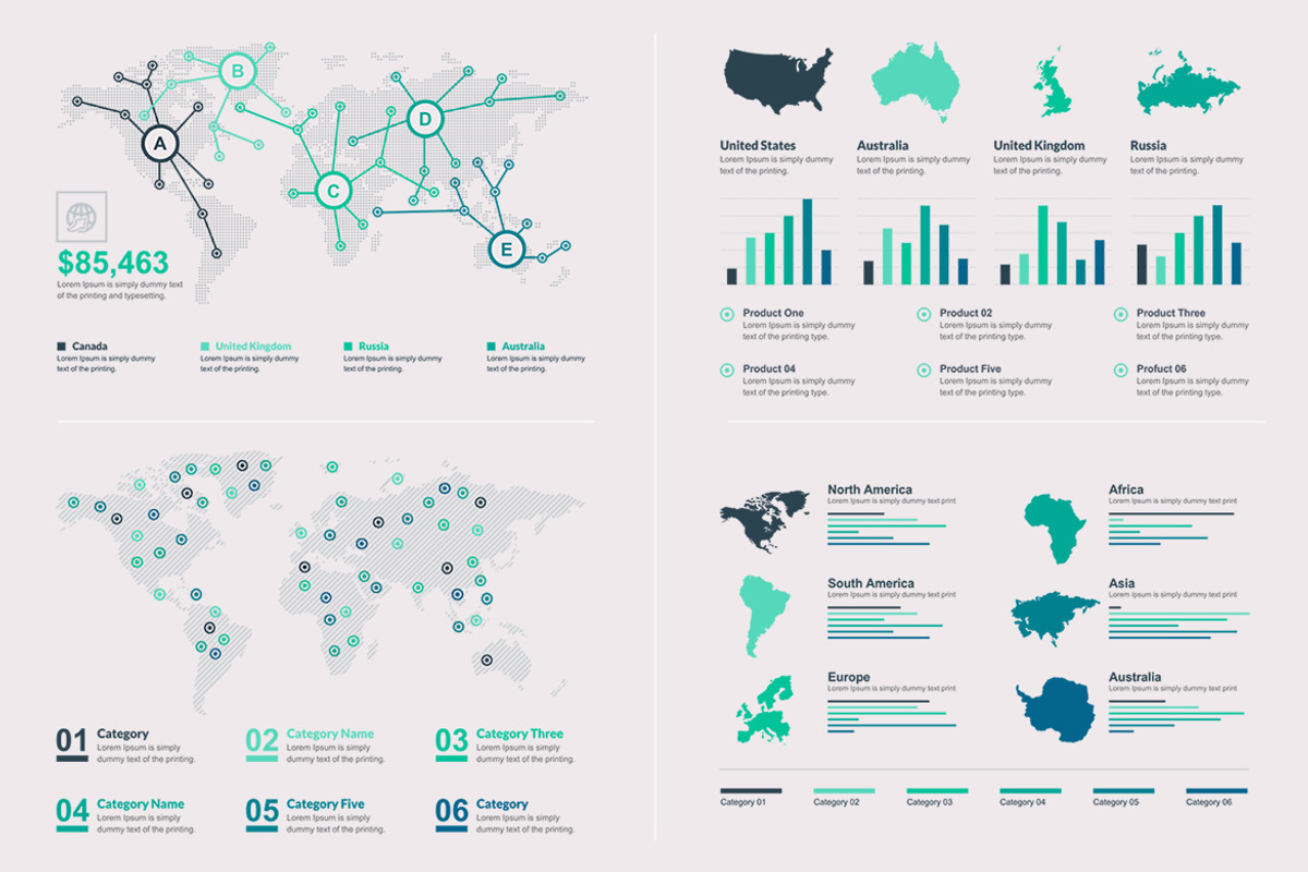 Big Infographic Elements Template, an Illustration by ContestDesign (Photo 10 of 16)