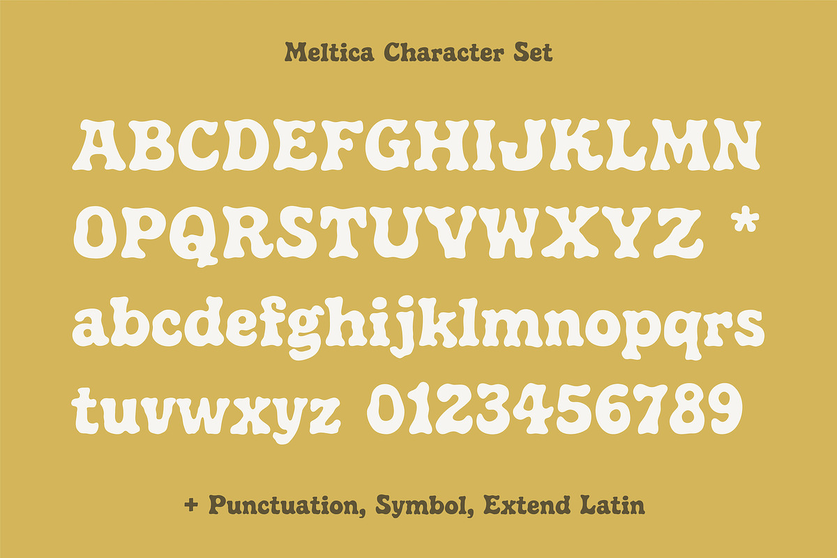 Meltica - Handmade Organic Serif, a Serif Font by Panatype™ Studio (Photo 5 of 10)