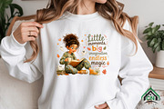 Cute Girl Reading Book PNG, a Seasonal Illustration by Craft Nest (Thumbnail 3 of 3)