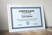 Certificate Template, a Templates & Theme by suhadidesign (Thumbnail 2 of 5)