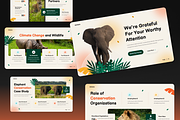 Animal Conservation Google Slides, a Presentation Template by Annora Studio (Thumbnail 4 of 7)