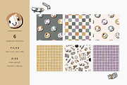 Acid pattern collection, a Pattern Graphic by Muriel Petitpattern (Thumbnail 2 of 7)