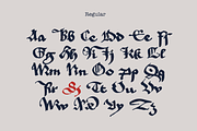 Riga Blackletter, a Blackletter Font by kaer_shop (Thumbnail 6 of 13)