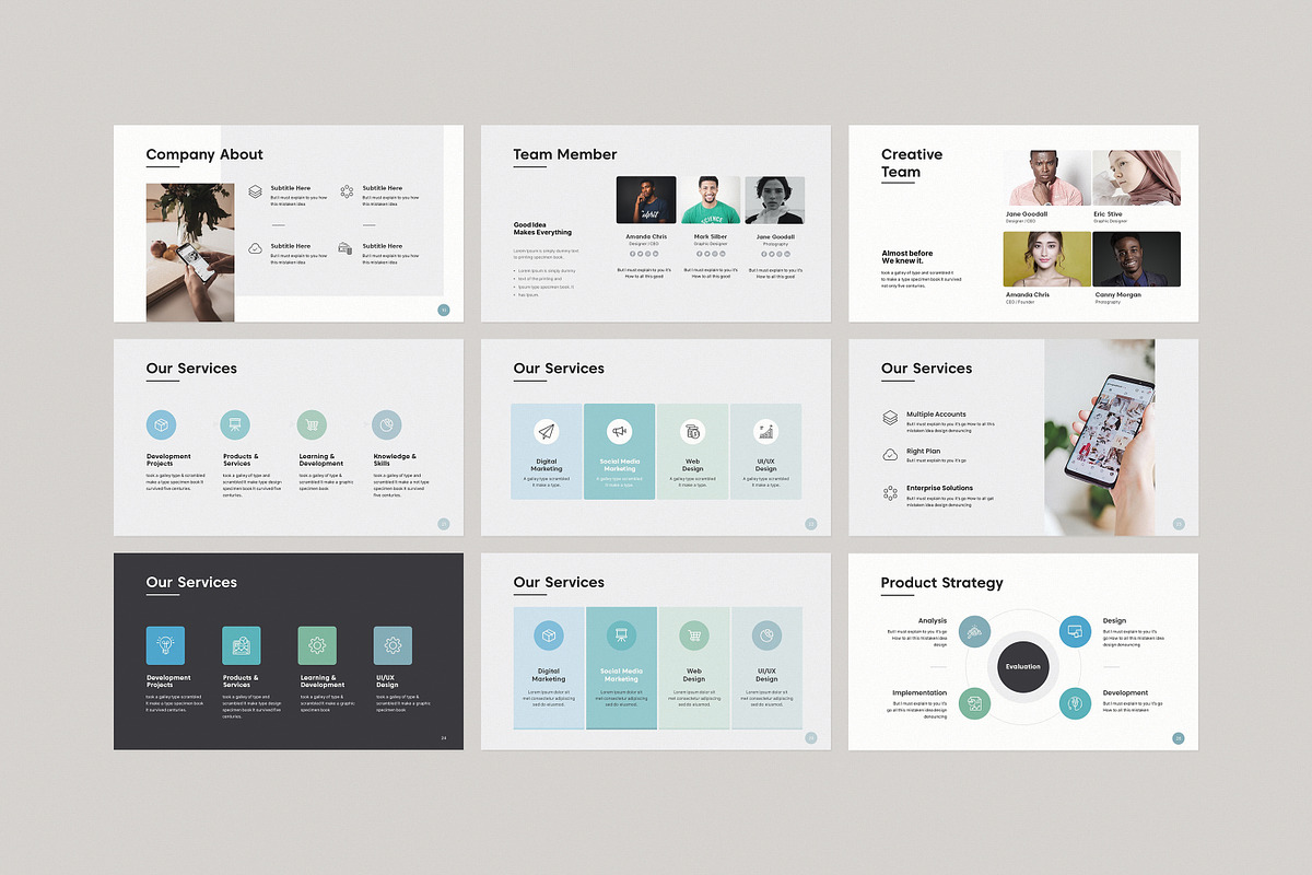 Business Pitch Deck PowerPoint, a Presentation Template by GoldenPixelStudio (Photo 11 of 29)